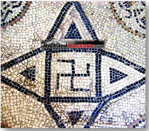 Swastika-on-Roman-Mosaic